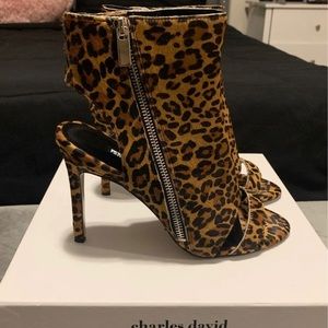 Charles David booties size 8